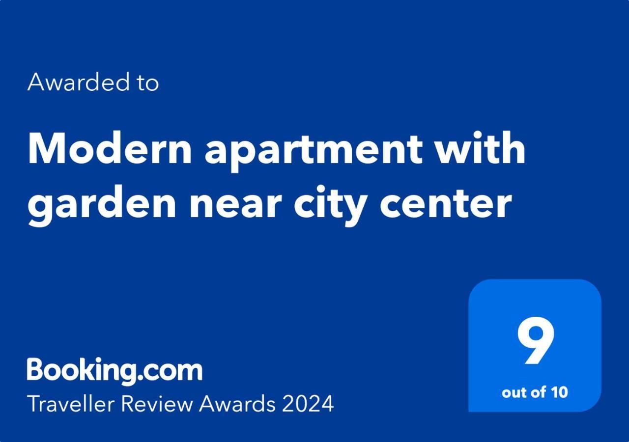 Appartement Modern With Garden Near Center